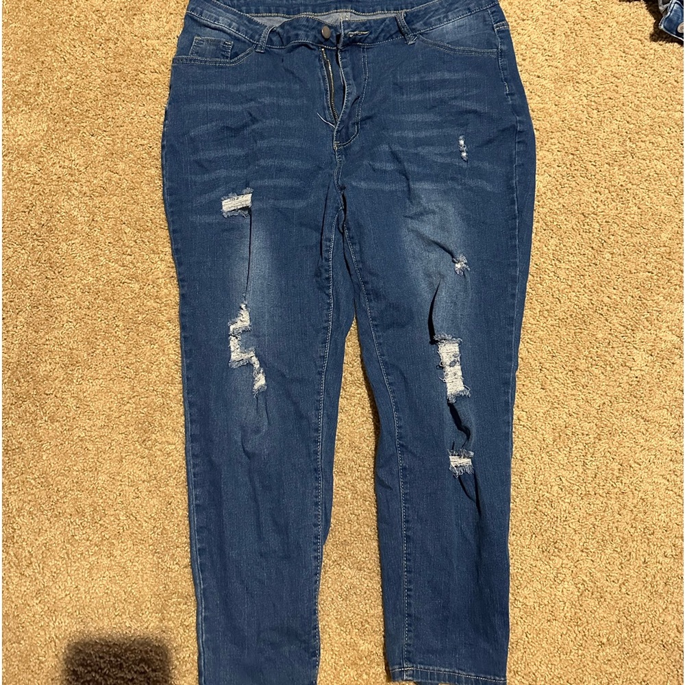 SHEIN skinny jeans